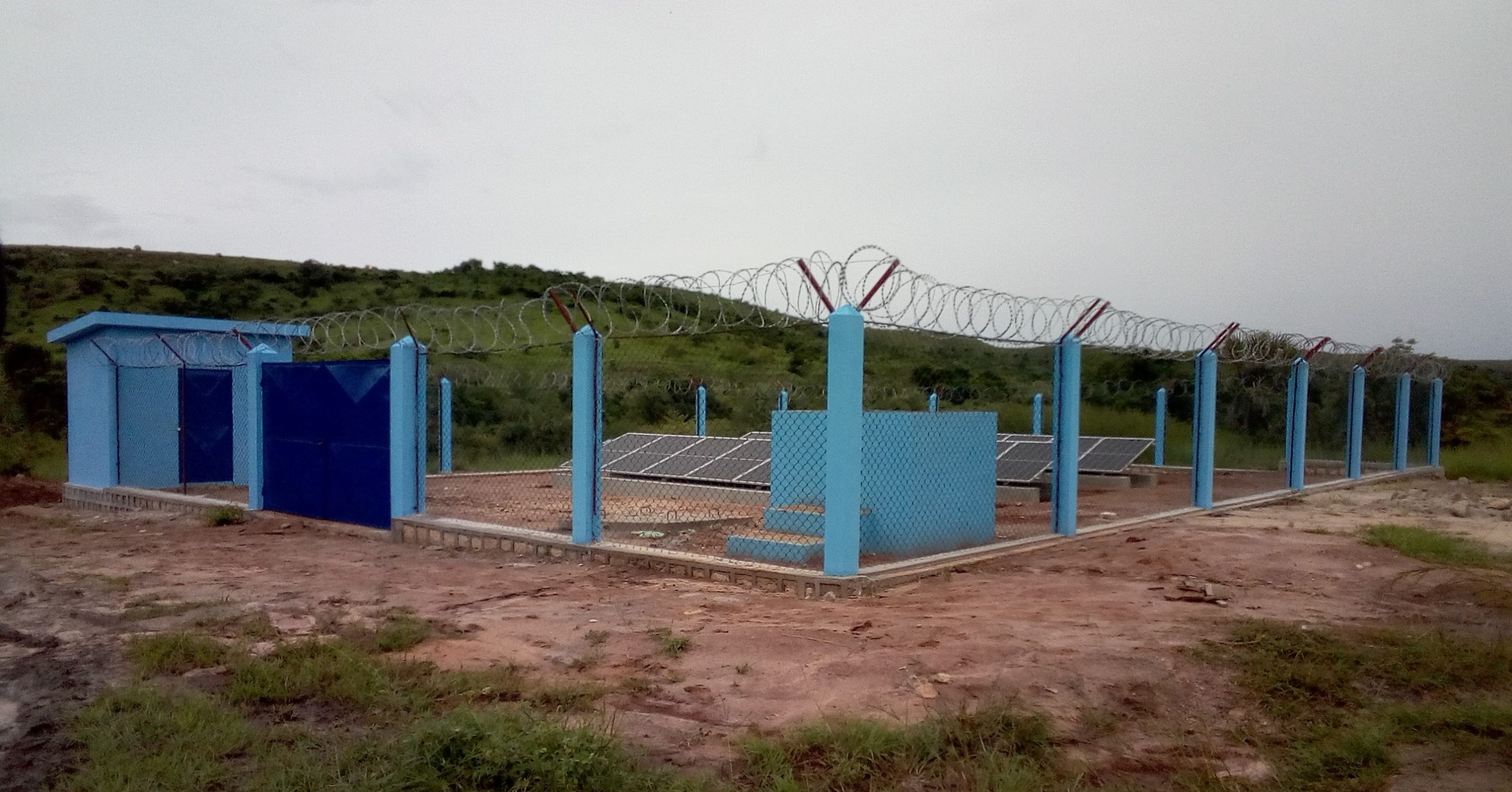 New construction of a water supply system